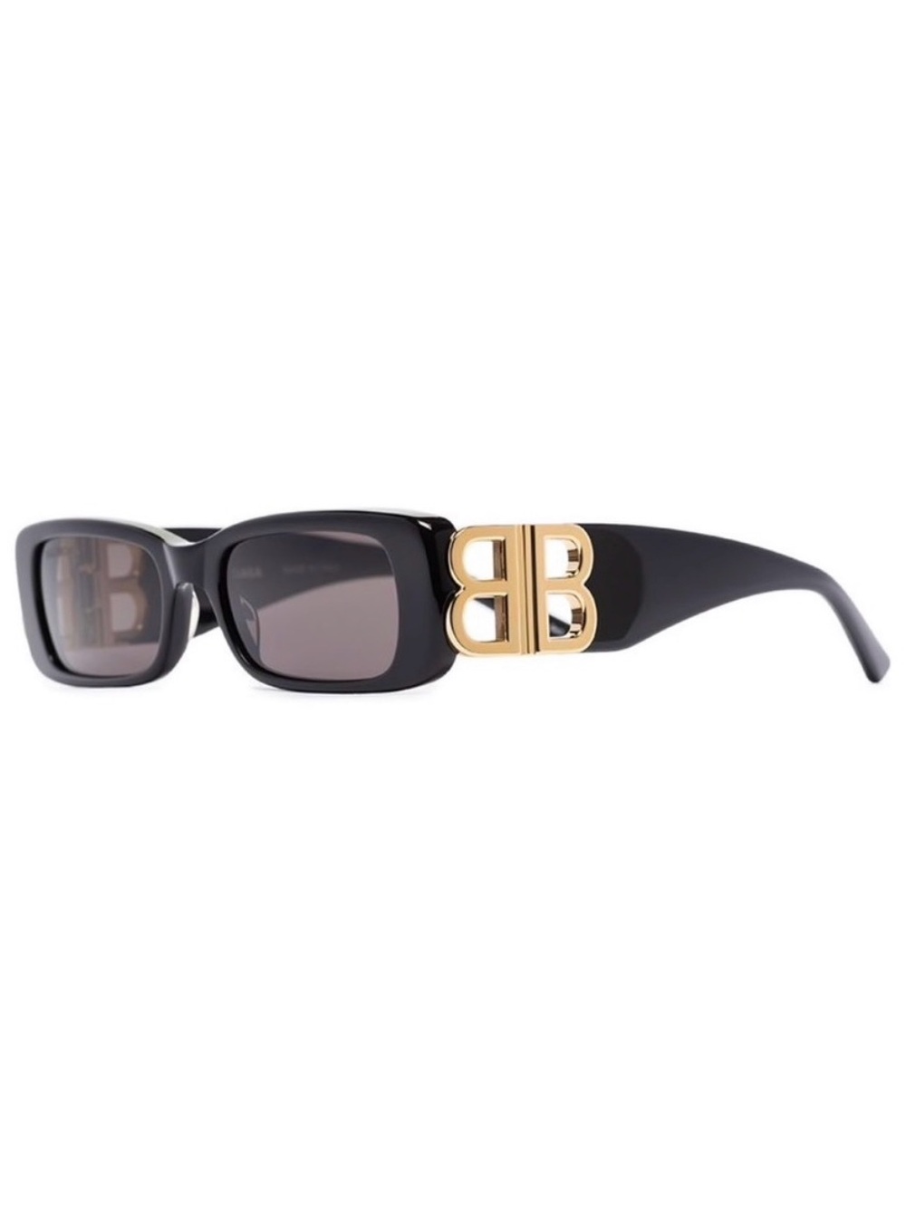 AUTHENTIC Balenciaga logo plaque sunglasses